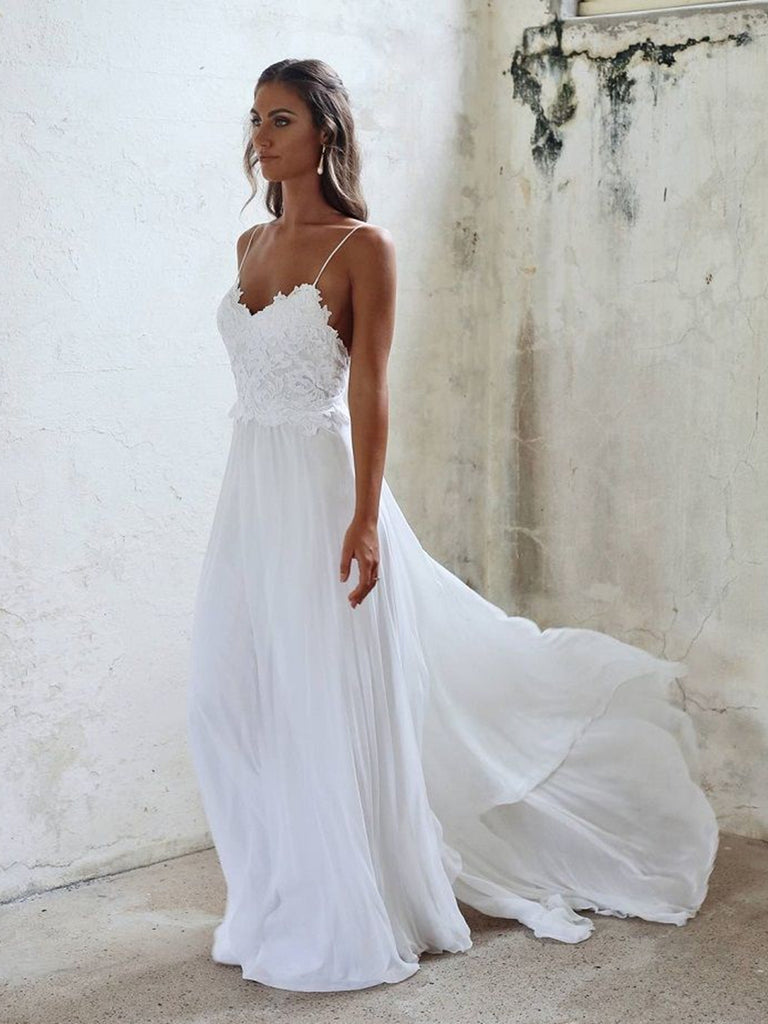 backless white dress